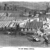 <p>Bird&#39;s-Eye View of De Camp General Hospital, Davids Island, circa 1863 (Google Books digital collections).</p>